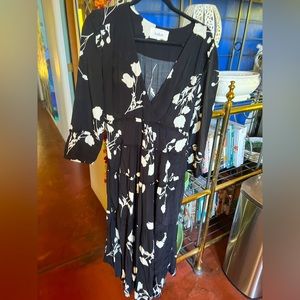 BA&SH Dress. Black and White US M